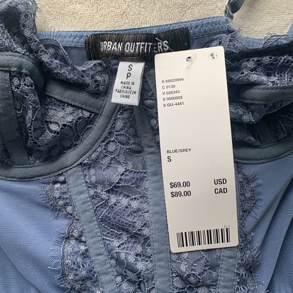 SOLD Urban Outfitters Modern Love Corset Dress - Picture 4 of 4